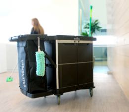 Schoonmaakkarren en -werkwagens